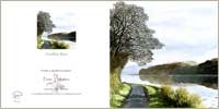 Tresillian River greetings card